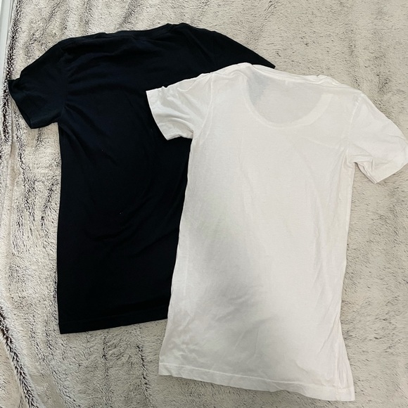 American apparel white & black t-shirts (2) - Picture 4 of 5